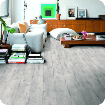 Ламинат Quick Step Impressive IM1861 Concrete Wood light grey