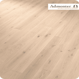 Паркетная доска Admonter Oak superbianco 2-х слойная