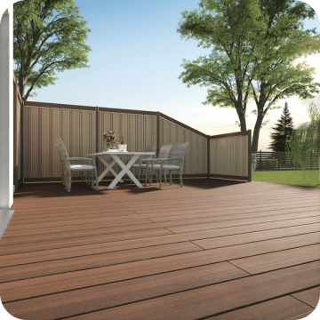 Террасная доска Easy Deck Dolomit 16 NOVO141-300FE brown