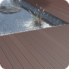 Террасная доска Easy Deck Trend 130 NOVO130-300FE terra